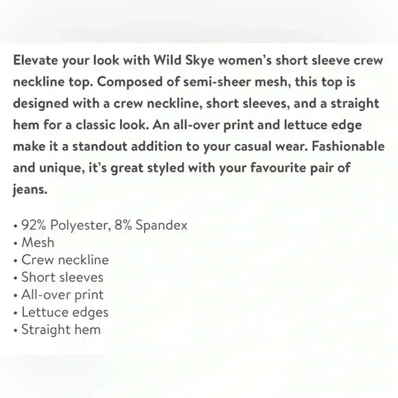 🆕Mesh Crop Top - Picture 4 of 13